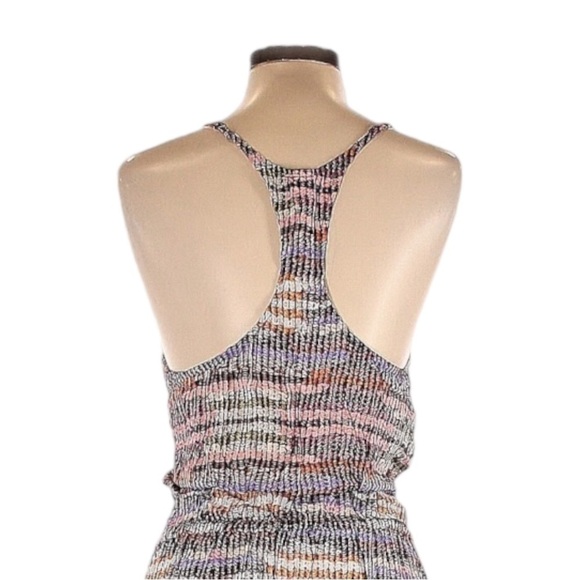 Maaji Boho Beachy Lightweight Racerback Maxi Dress Size L Vacation Multicolor - Picture 5 of 9